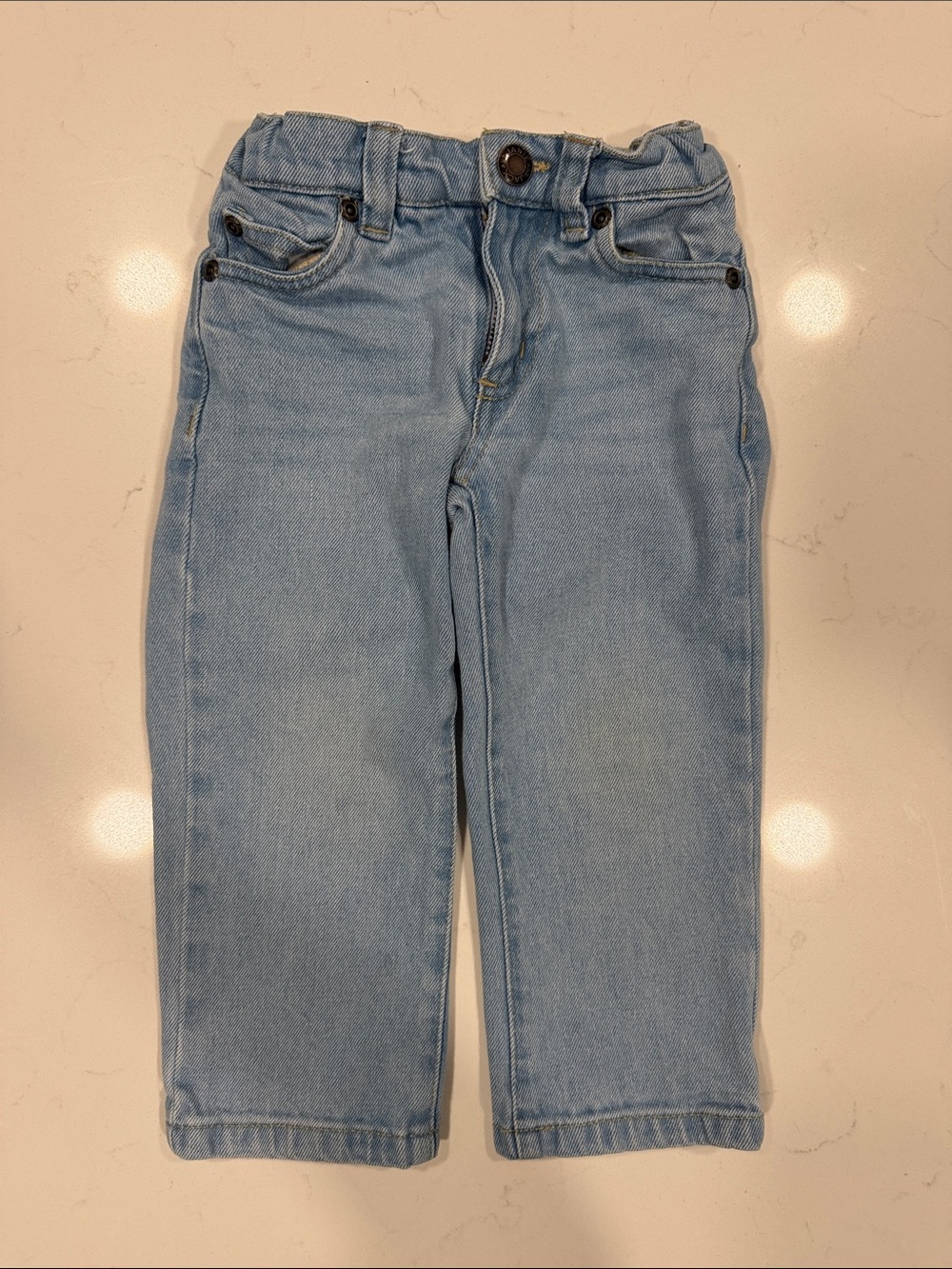Light Blue Kids Jeans - Classic Straight Fit